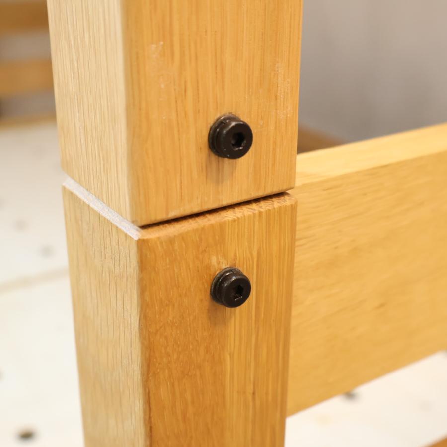 無印良品（MUJI） オーク材 2段ベッド ロフトベッド セパレート可