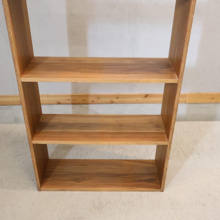 無印良品（MUJI） ウォールナット スタッキングシェルフ 5段オープン