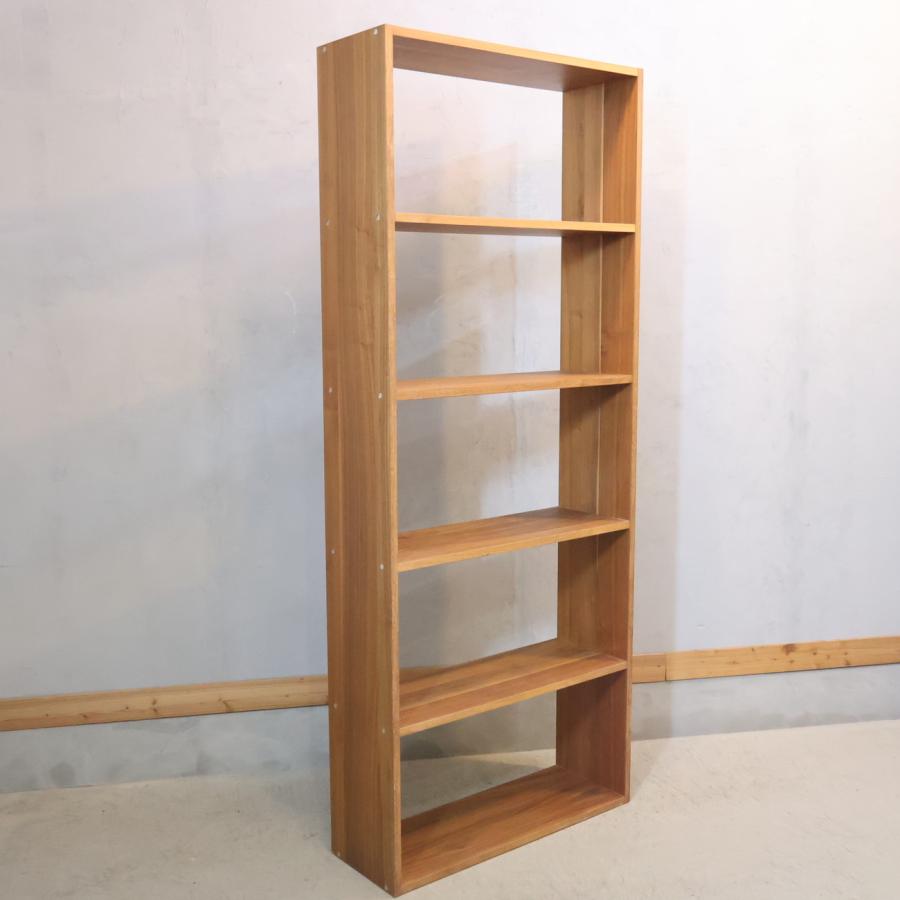 無印良品（MUJI） ウォールナット スタッキングシェルフ 5段オープン