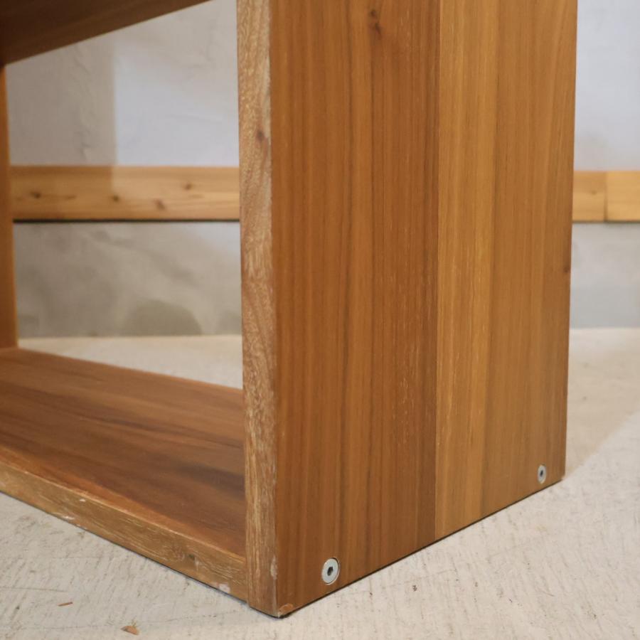 無印良品（MUJI） ウォールナット スタッキングシェルフ 5段オープン