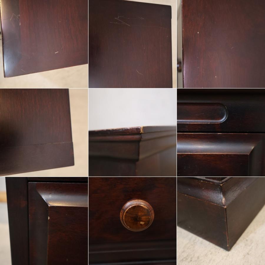 神居民芸 整理箱 樺材 小引き出し タンス 3段・4杯 チェスト 旭川家具