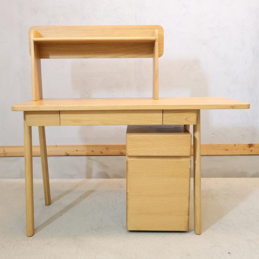 ACTUS（アクタス） SARCLE サークル オーク材 デスク＆ワゴン ブック