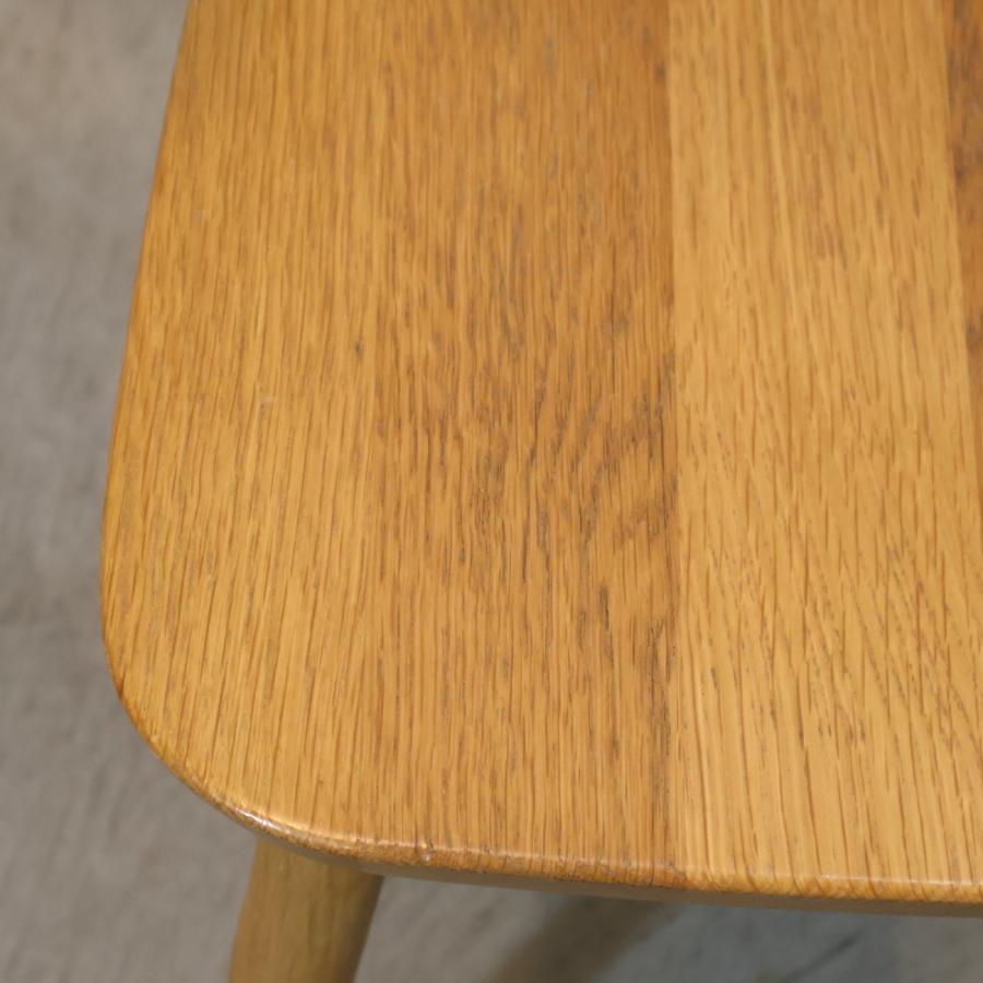 無印良品（MUJI） オーク無垢材 ダイニングチェア 2脚セット 北欧