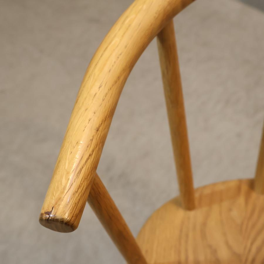 無印良品（MUJI） オーク無垢材 ダイニングチェア 2脚セット 北欧