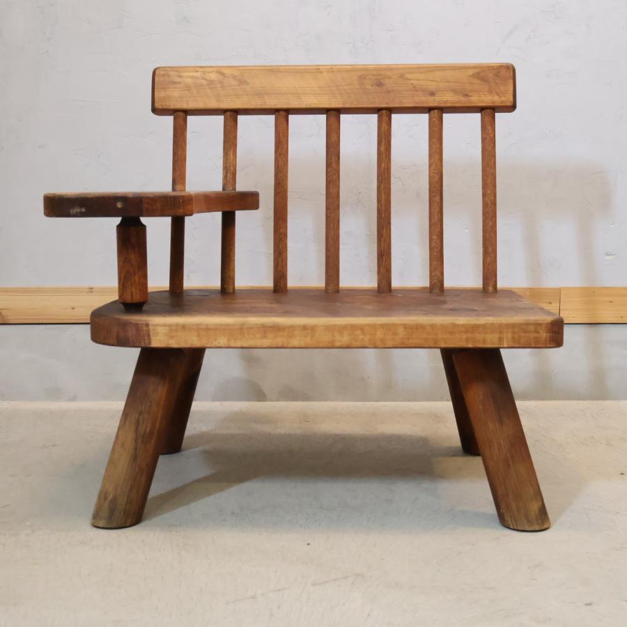 矢澤金太郎 ゆったりチェアー アームチェア 右肘 指物家具 板座チェア