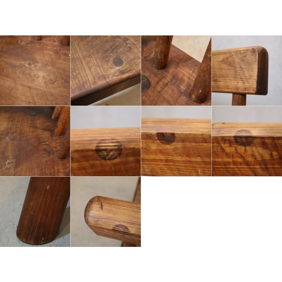 矢澤金太郎 ゆったりチェアー アームチェア 右肘 指物家具 板座チェア