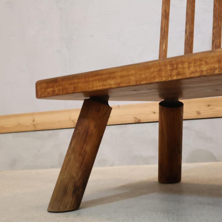 矢澤金太郎 ゆったりチェアー アームチェア 左肘 指物家具 板座チェア