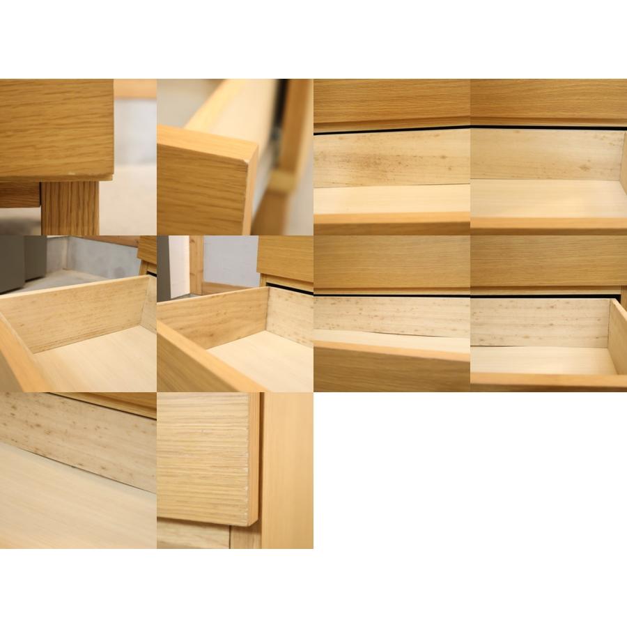 無印良品（MUJI） オーク材 木製 チェスト 6段 ワイド ナチュラル