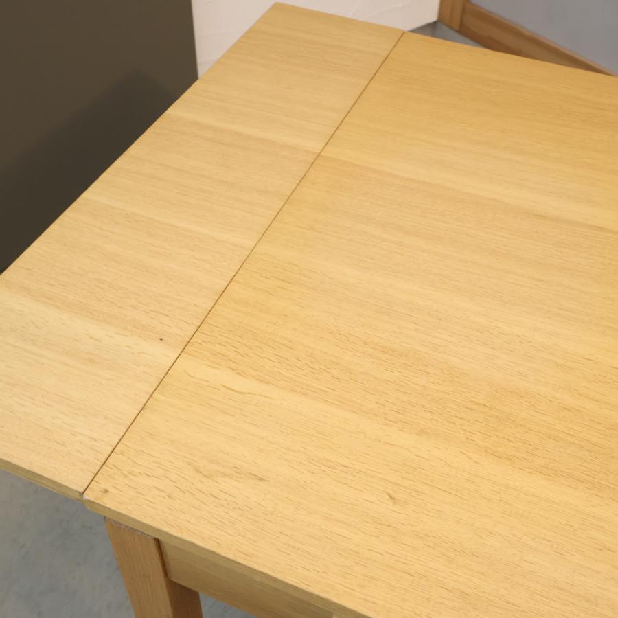 無印良品（MUJI） オーク材 エクステンションテーブル 伸長式