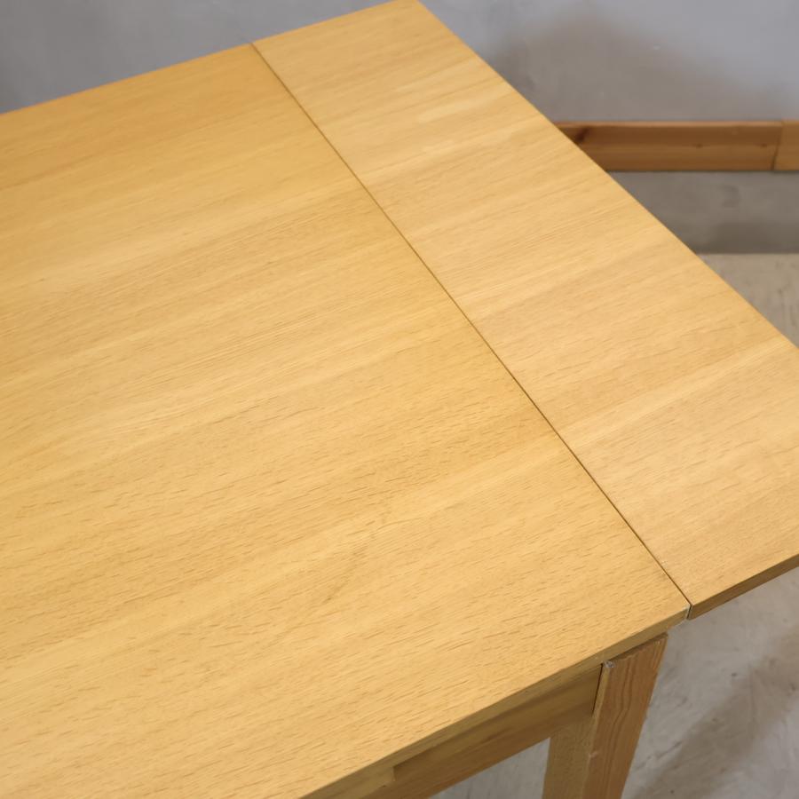 無印良品（MUJI） オーク材 エクステンションテーブル 伸長式