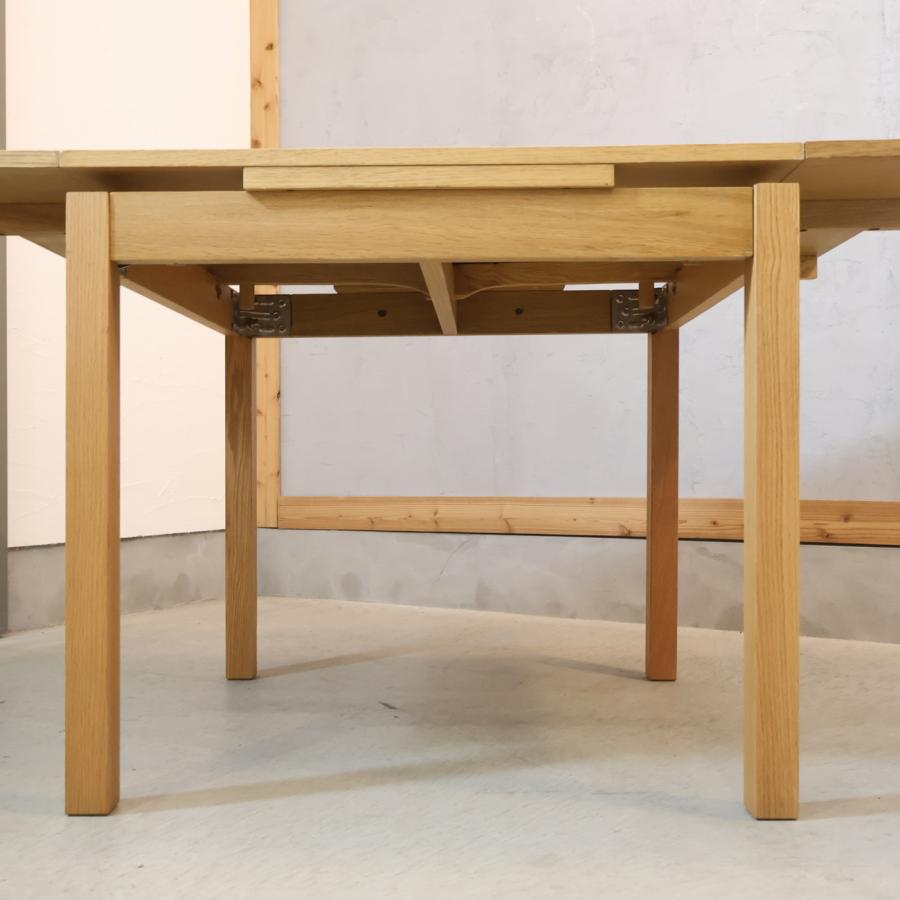 無印良品（MUJI） オーク材 エクステンションテーブル 伸長式