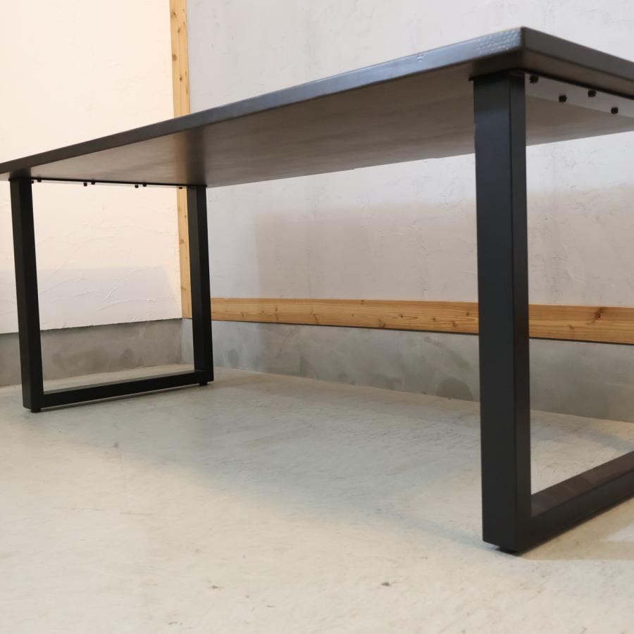 Kanademono かなでもの THE TABLE ラバーウッド × Black Steel