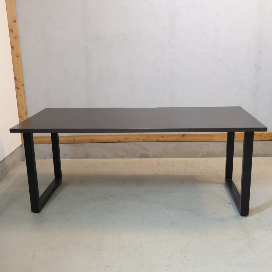 Kanademono かなでもの THE TABLE ラバーウッド × Black Steel
