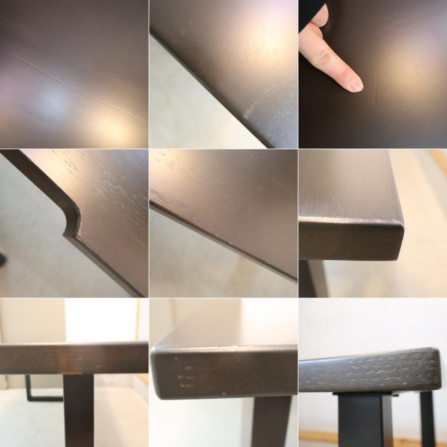 Kanademono かなでもの THE TABLE ラバーウッド × Black Steel