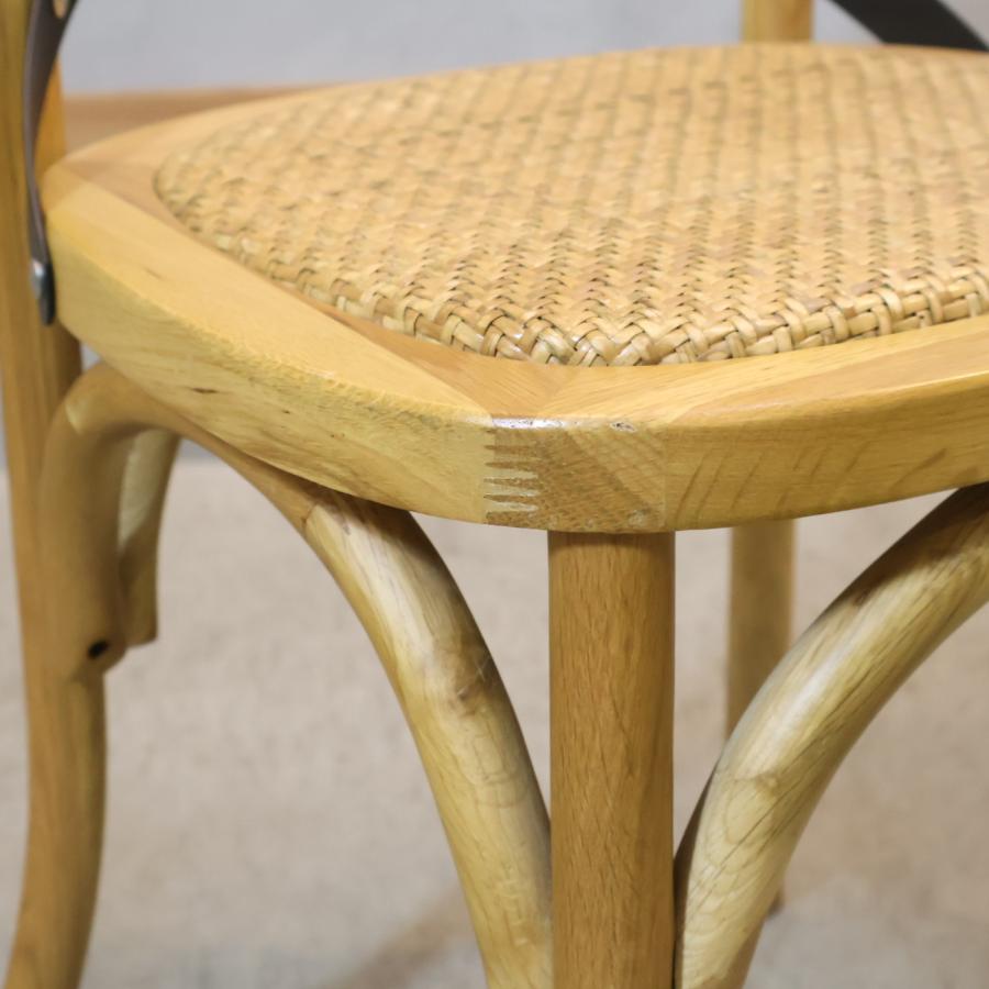 Knot antiques CRASH GATE クラッシュゲート X-BACK CHAIR ナラ材