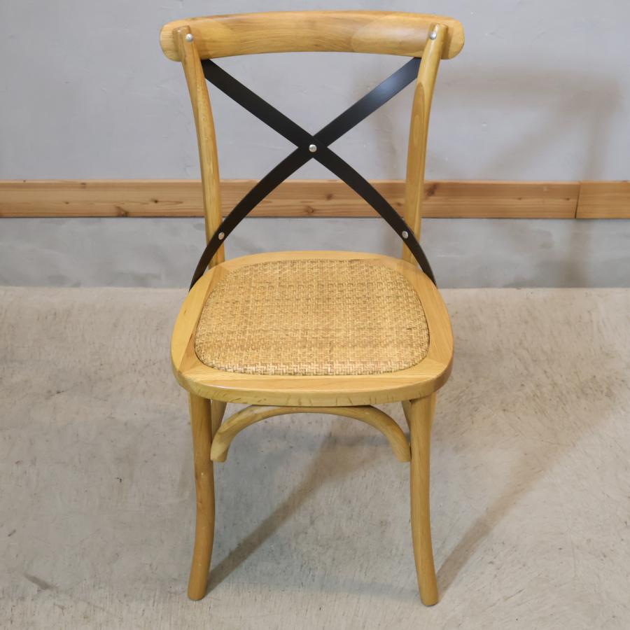 Knot antiques CRASH GATE クラッシュゲート X-BACK CHAIR ナラ材