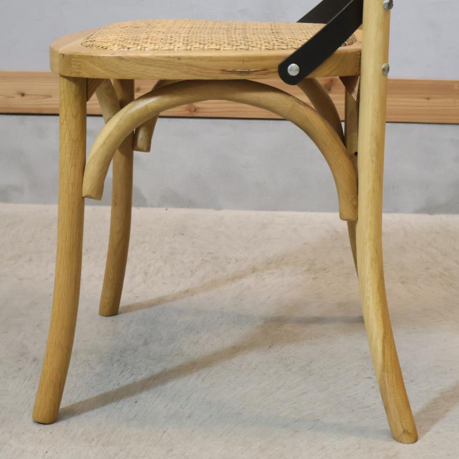 Knot antiques CRASH GATE クラッシュゲート X-BACK CHAIR ナラ材