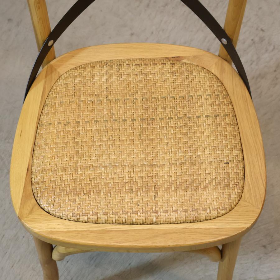 Knot antiques CRASH GATE クラッシュゲート X-BACK CHAIR ナラ材