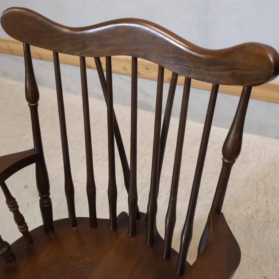 柏木工 KASHIWA ロッキングチェア 飛騨家具 アンティーク調 揺り椅子