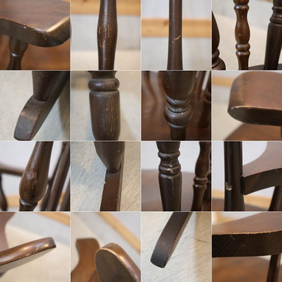 【美品】KASIWA 柏木工 ロッキングチェア 座椅子 柏木工 KASHIWA ロッキングチェア 飛騨家具 アンティーク調 揺り椅子