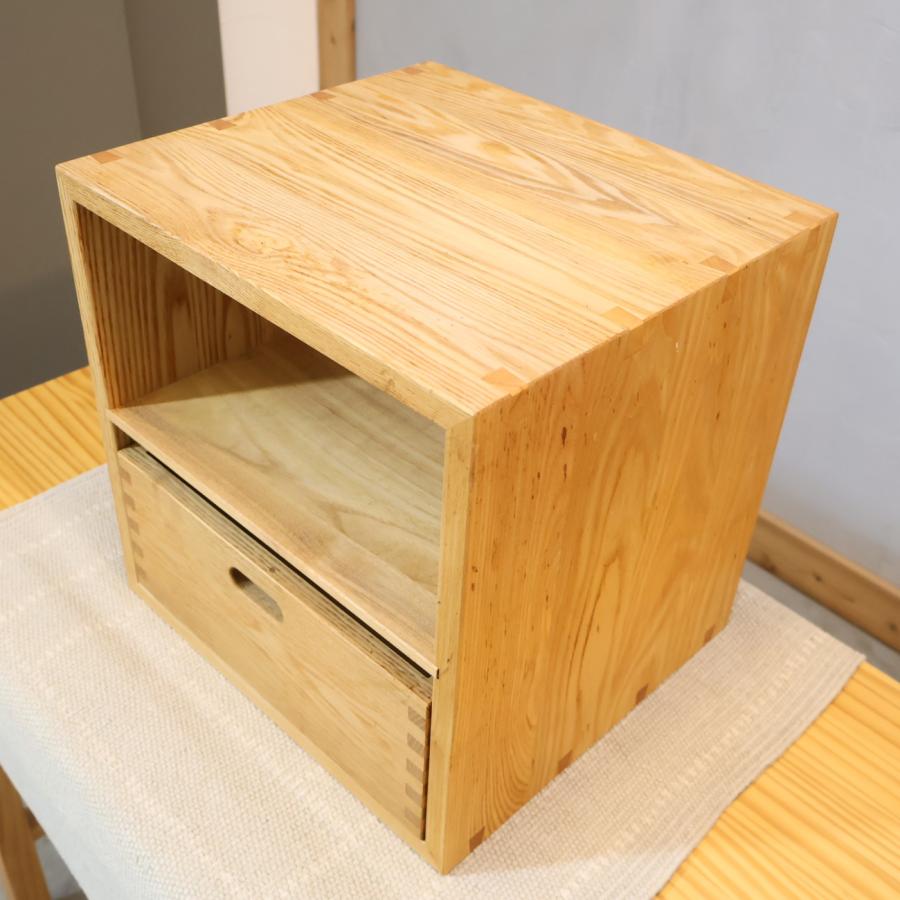 オークヴィレッジ オークビレッジ　Oak Village シェルフ　棚 オークヴィレッジ Oak Village たなKOBAKO KOBOX付き 天然木 オープン