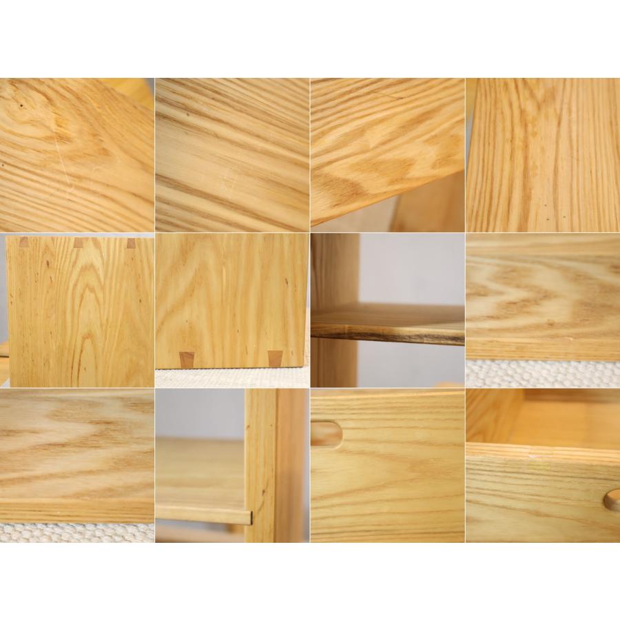 木製オープンシェルフラック　タモ無垢　da bosco 木製オープンシェルフラック タモ無垢 da bosco 新 デザイン