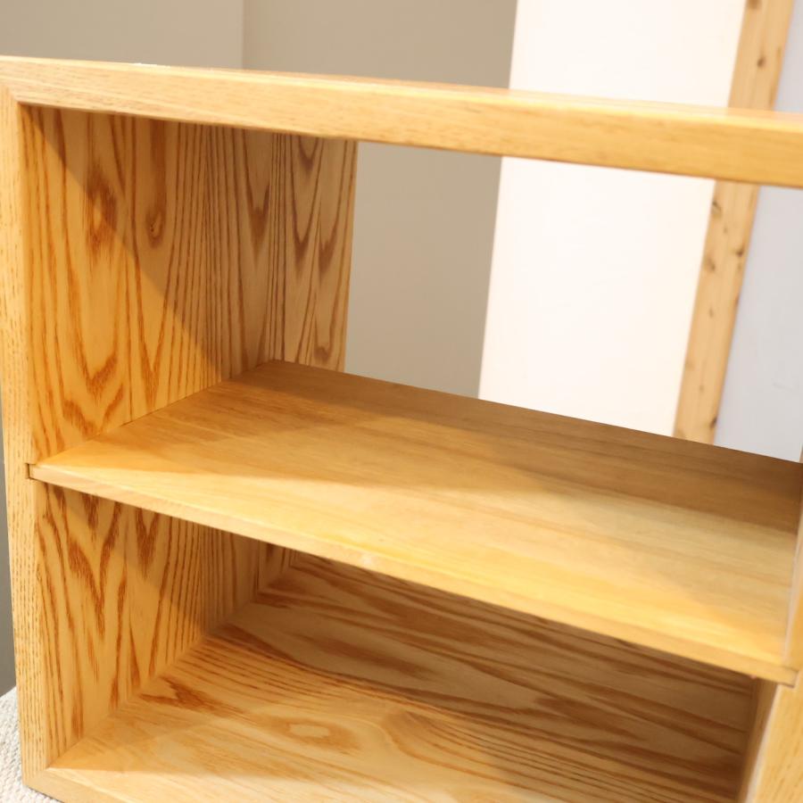 オークヴィレッジ Oak Village たなKOBAKO 天然木 オープンシェルフ