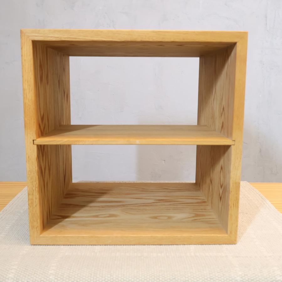 オークヴィレッジ Oak Village たなKOBAKO 天然木 オープンシェルフ