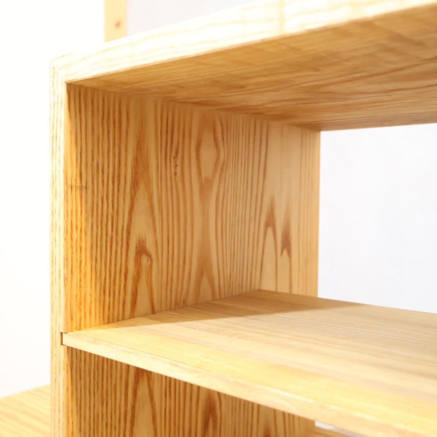 オークヴィレッジ Oak Village たなKOBAKO 天然木 オープンシェルフ