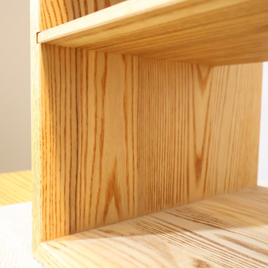 オークヴィレッジ Oak Village たなKOBAKO 天然木 オープンシェルフ