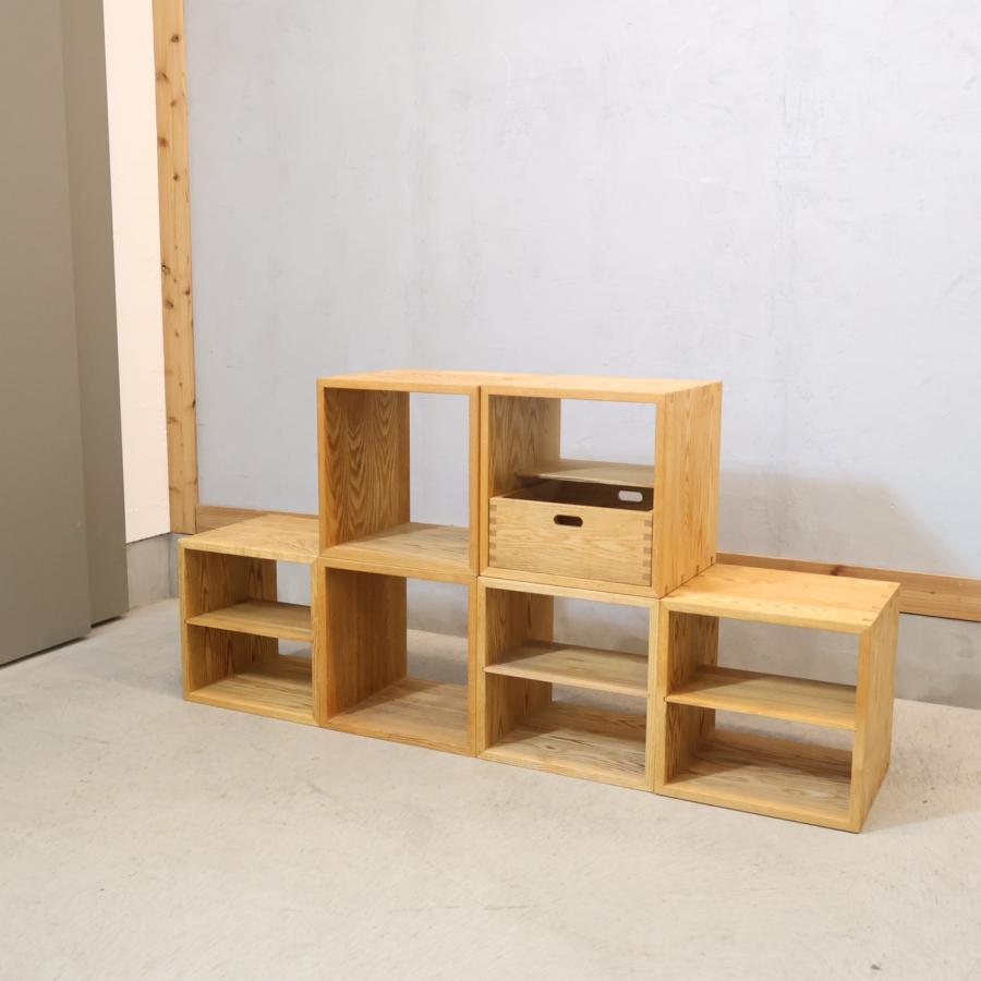 オークヴィレッジ Oak Village KOBAKO 天然木 オープンシェルフ