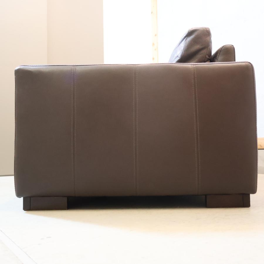 ACTUS（アクタス） 本革 2人掛けソファ レザー 2シーターソファ モダン