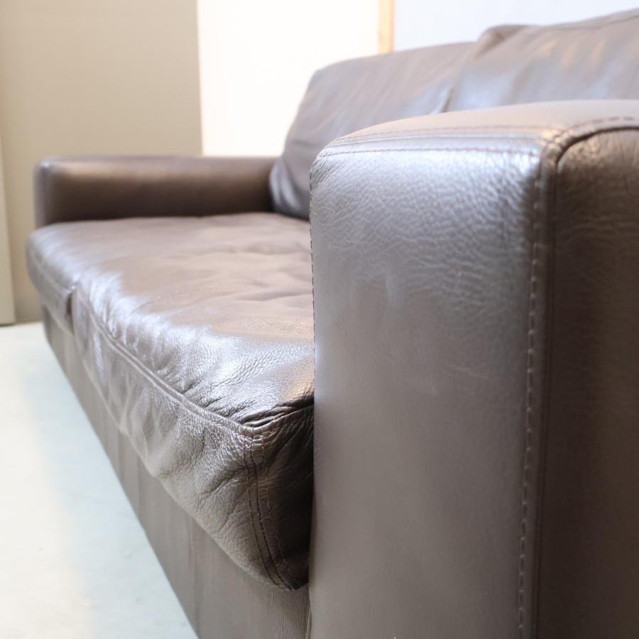 ACTUS（アクタス） 本革 2人掛けソファ レザー 2シーターソファ モダン