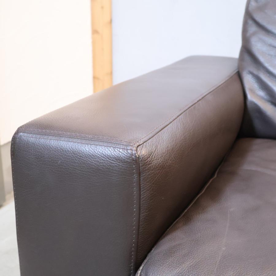 ACTUS（アクタス） 本革 2人掛けソファ レザー 2シーターソファ モダン