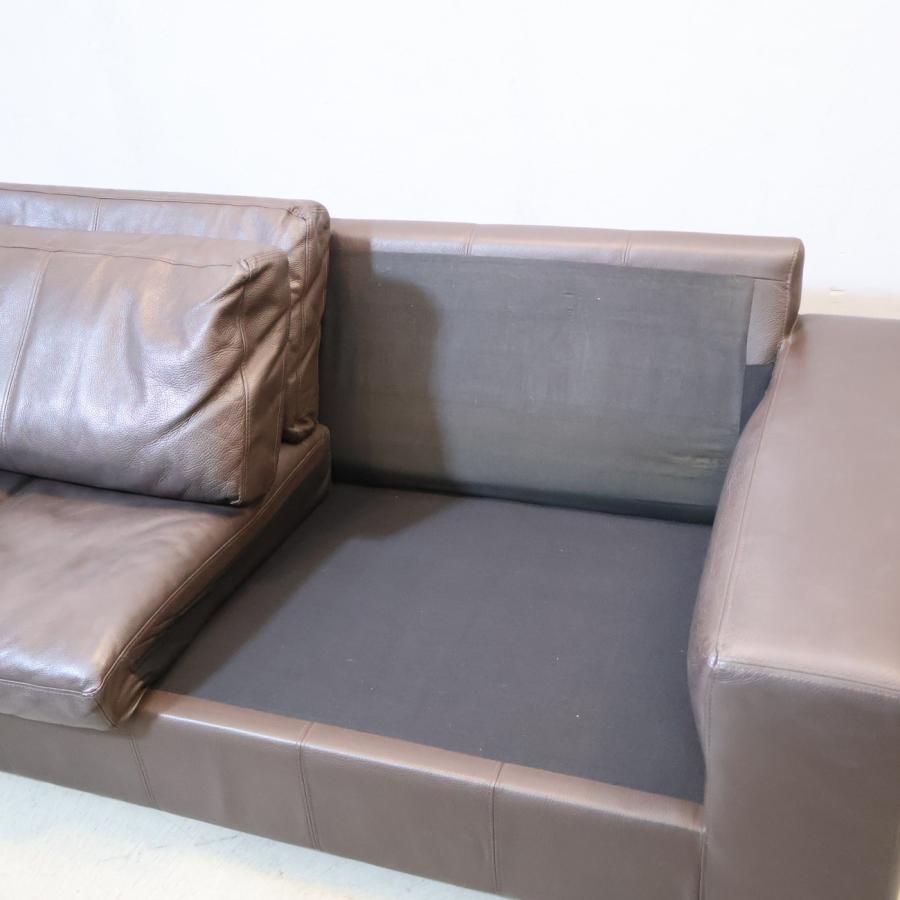 ACTUS（アクタス） 本革 2人掛けソファ レザー 2シーターソファ モダン