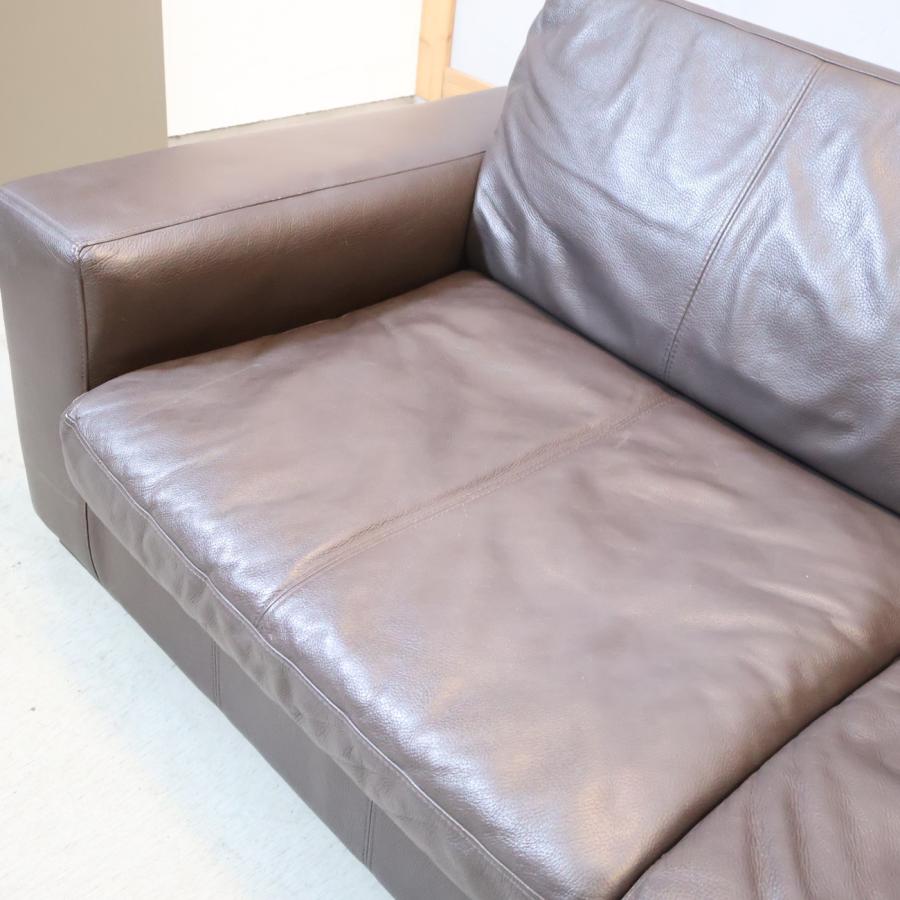 ACTUS（アクタス） 本革 2人掛けソファ レザー 2シーターソファ モダン