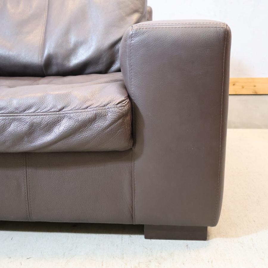 ACTUS（アクタス） 本革 2人掛けソファ レザー 2シーターソファ モダン