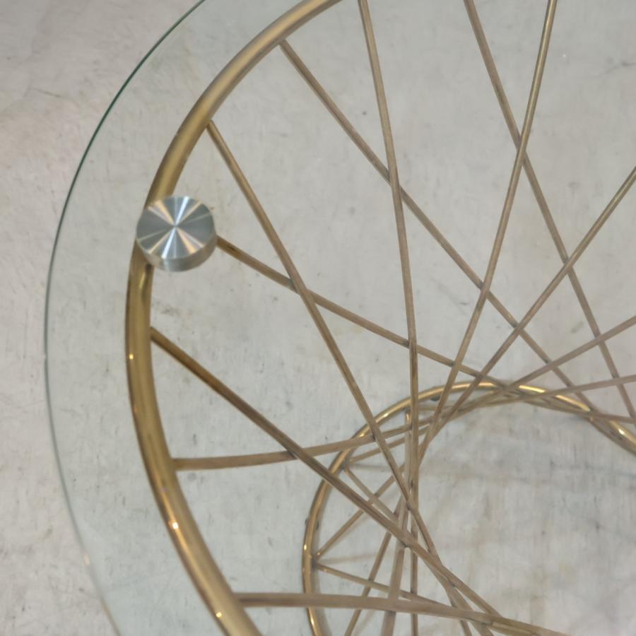 Francfranc（フランフラン） マーリア ガラス サイドテーブル リビング