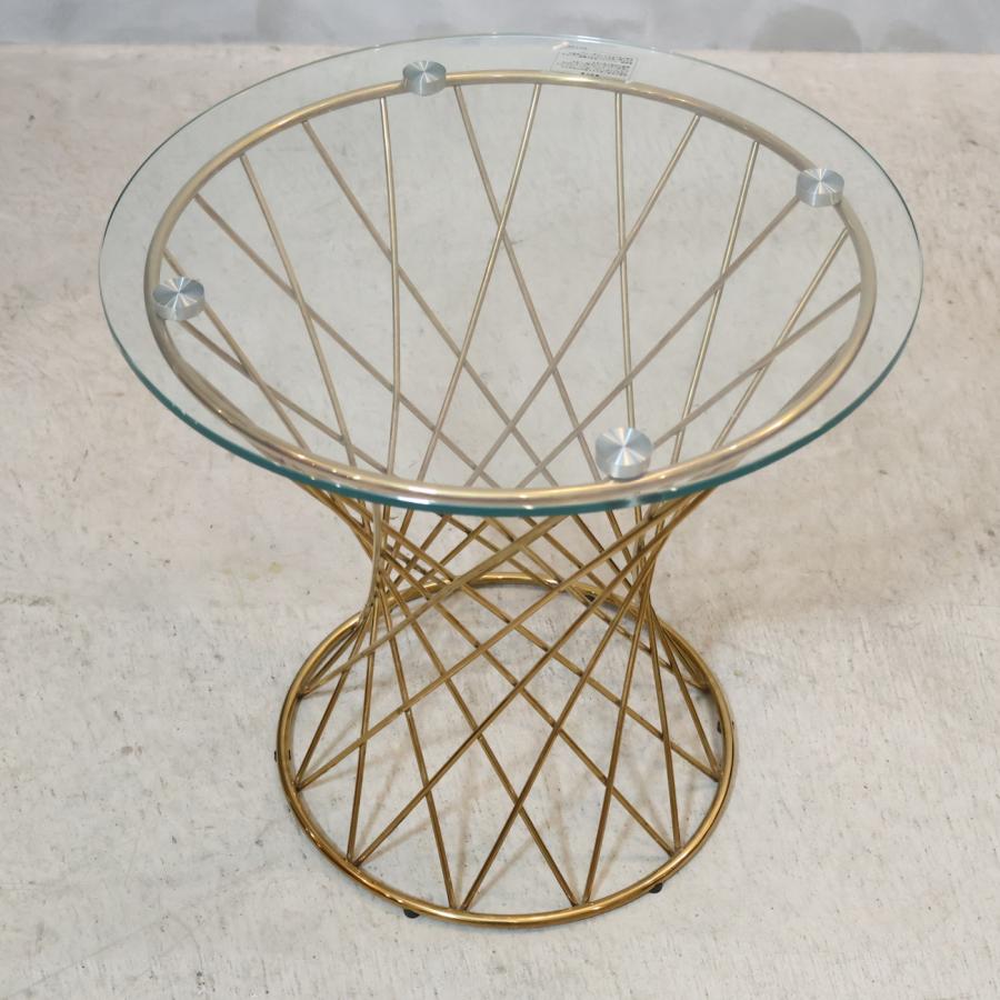 Francfranc（フランフラン） マーリア ガラス サイドテーブル リビング