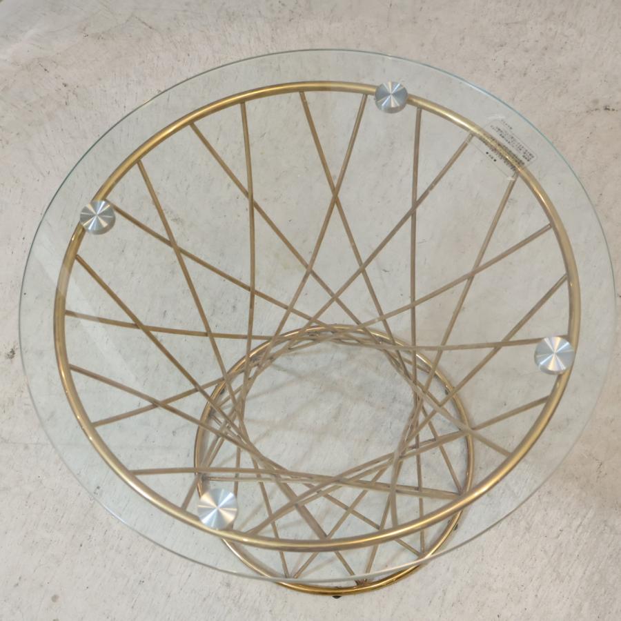 Francfranc（フランフラン） マーリア ガラス サイドテーブル リビング