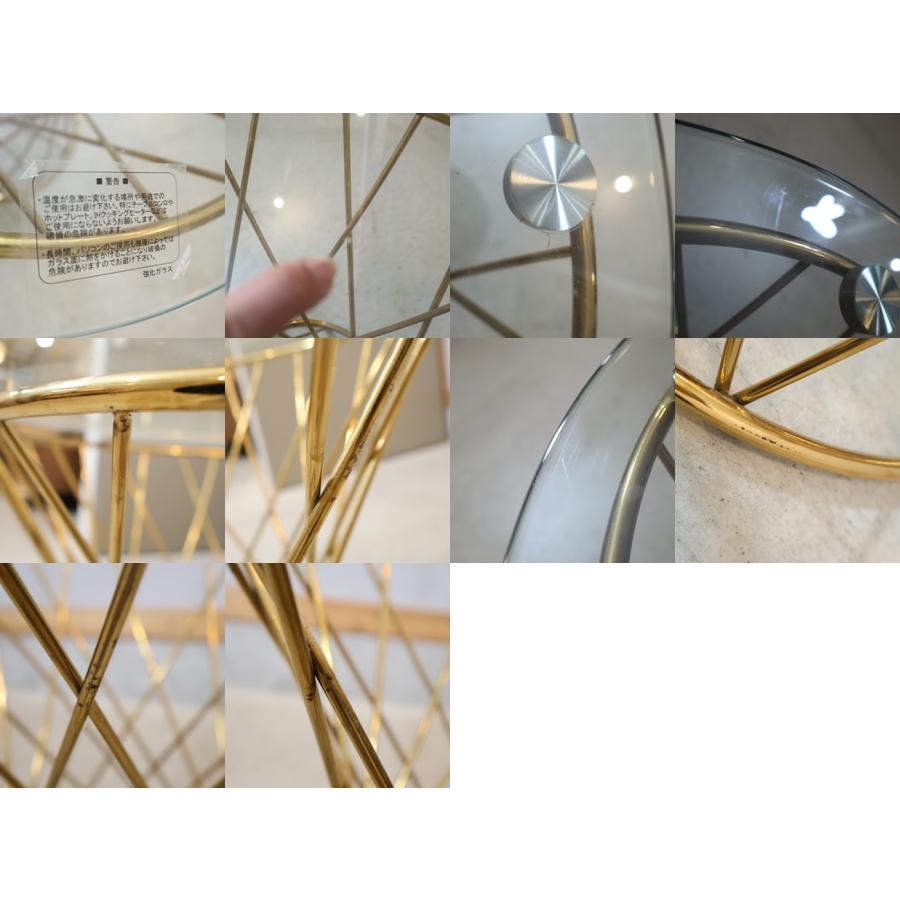 Francfranc（フランフラン） マーリア ガラス サイドテーブル リビング
