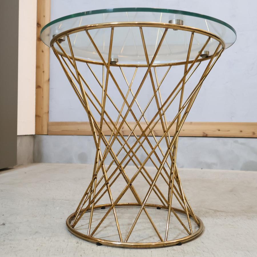 Francfranc（フランフラン） マーリア ガラス サイドテーブル リビング