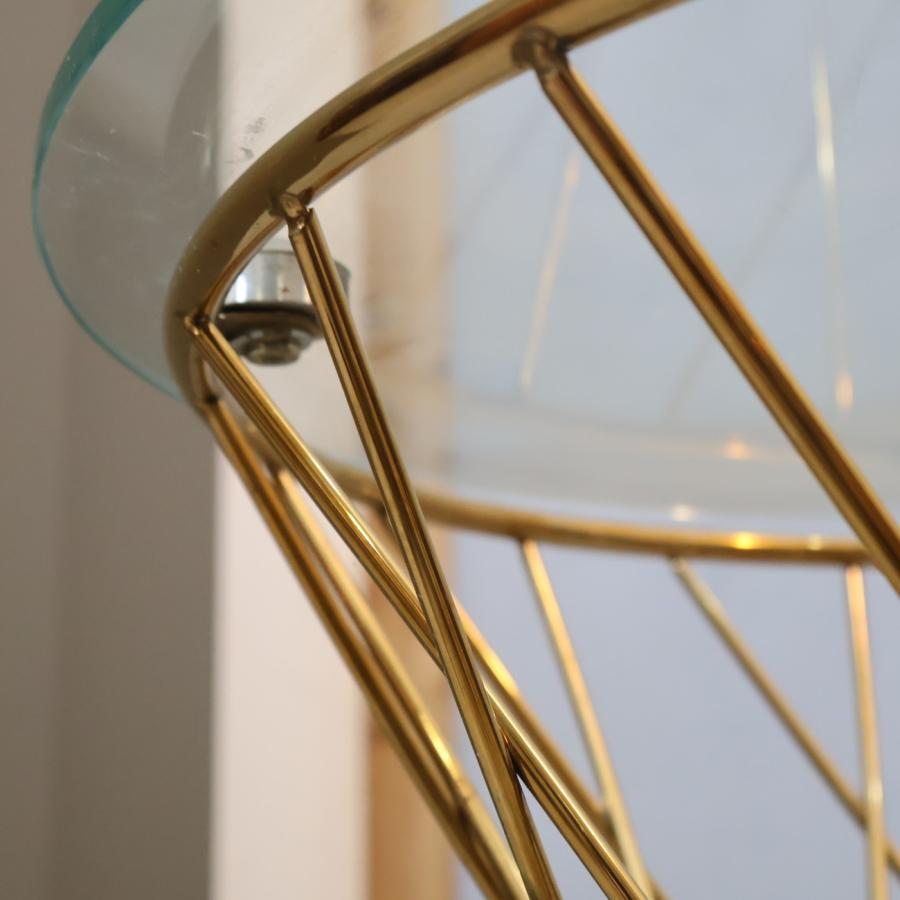 Francfranc（フランフラン） マーリア ガラス サイドテーブル リビング