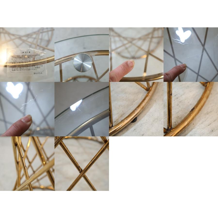 Francfranc（フランフラン） マーリア ガラス サイドテーブル リビング