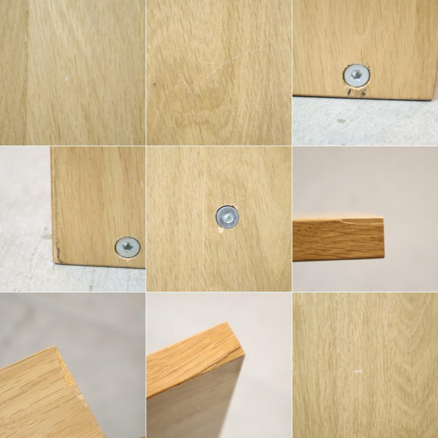 無印良品（MUJI） オーク材 スタッキングシェルフ 3段・1列 引出し付