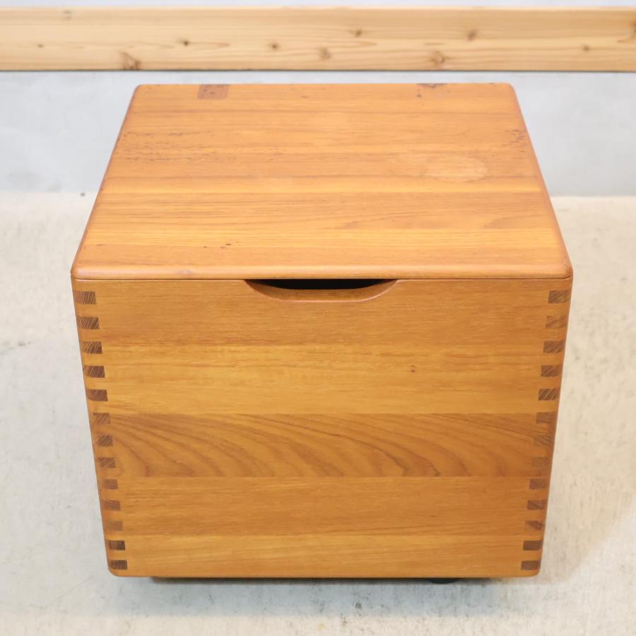 Salin Mobler サリンモブラー ブランケットBOX チーク材 サイド