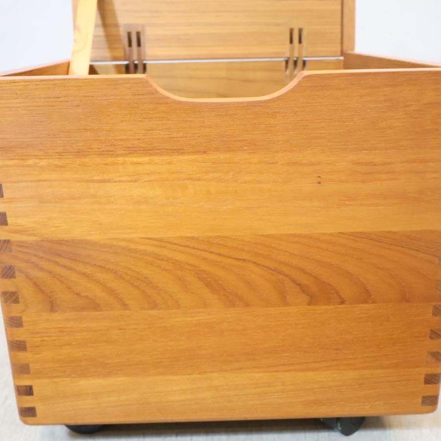 Salin Mobler サリンモブラー ブランケットBOX チーク材 サイド