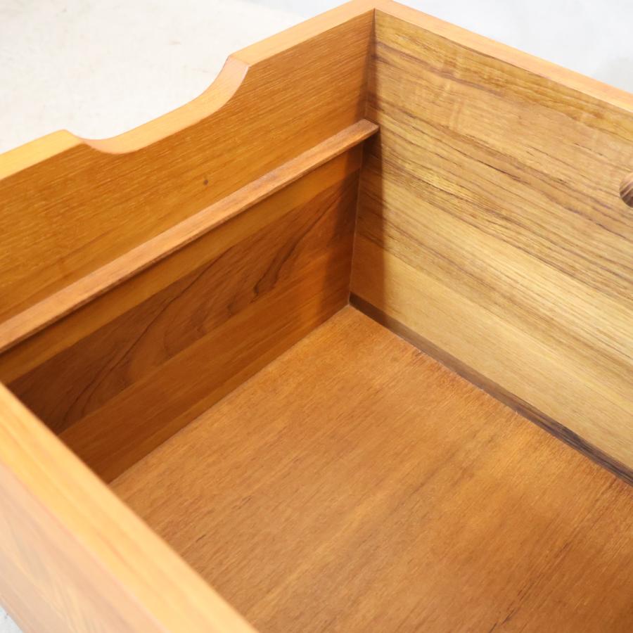 Salin Mobler サリンモブラー ブランケットBOX チーク材 サイド