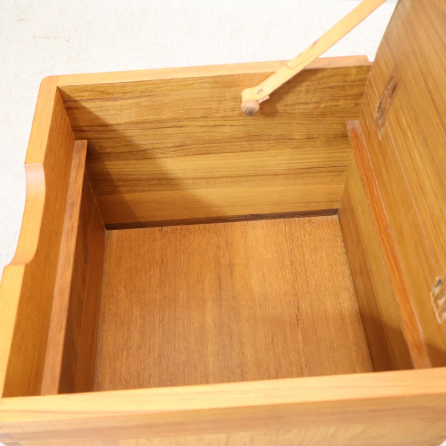 Salin Mobler サリンモブラー ブランケットBOX チーク材 サイド