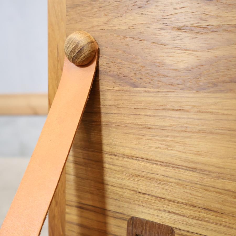 Salin Mobler サリンモブラー ブランケットBOX チーク材 サイド